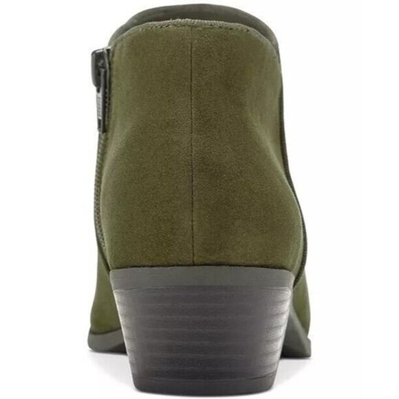 Style & Co Women's Wileyy Faux Suede Ankle Booties - New in Box - Picture 3 of 4